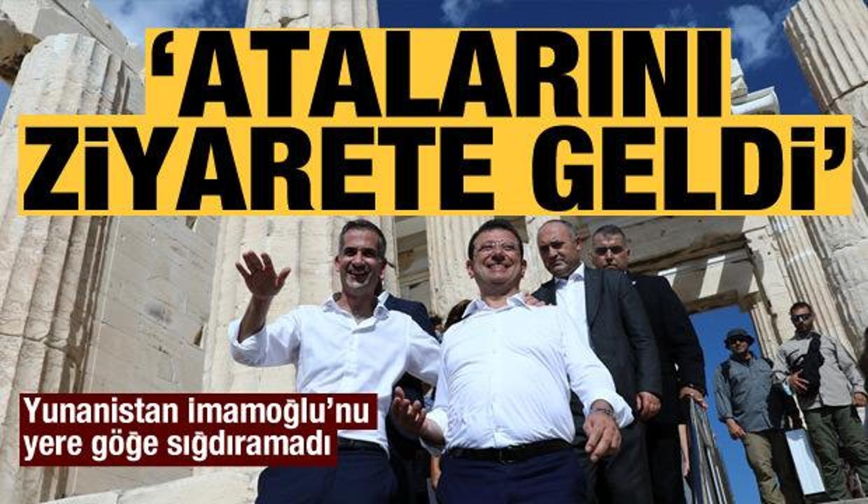 İmamoğlu'nun Atina ziyaretine Yunan basınından yorum: Atalarını ziyarete geldi!