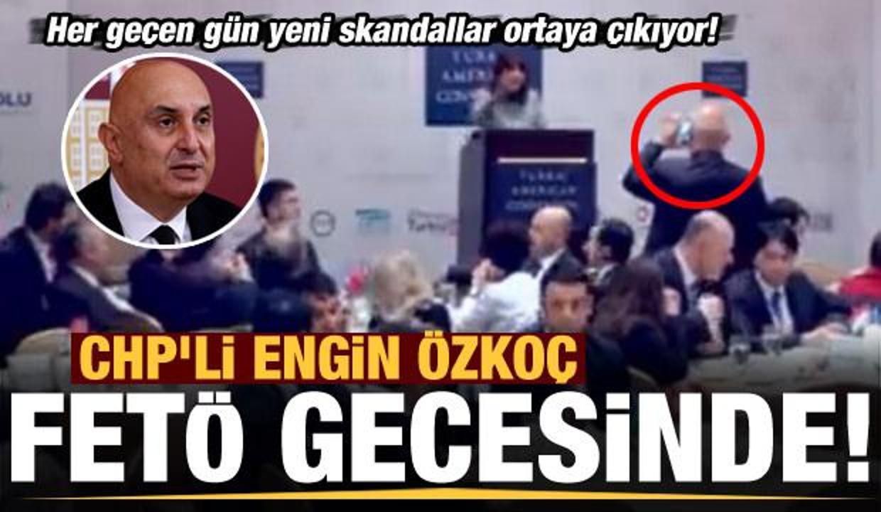 Son dakika: Her geçen gün yeni skandal ortaya çıkıyor! CHP'li Engin Özkoç FETÖ gecesinde..
