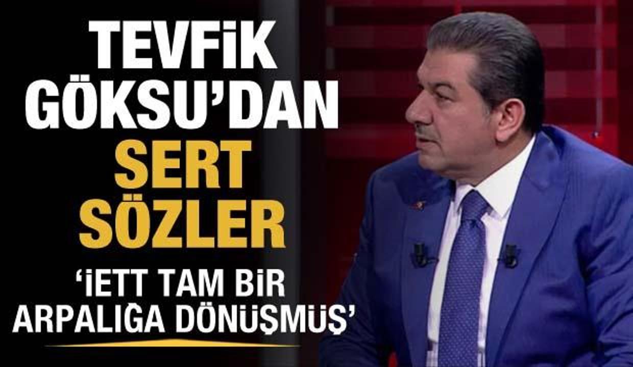 Tevfik Göksu: İETT tam bir arpalığa dönüşmüş
