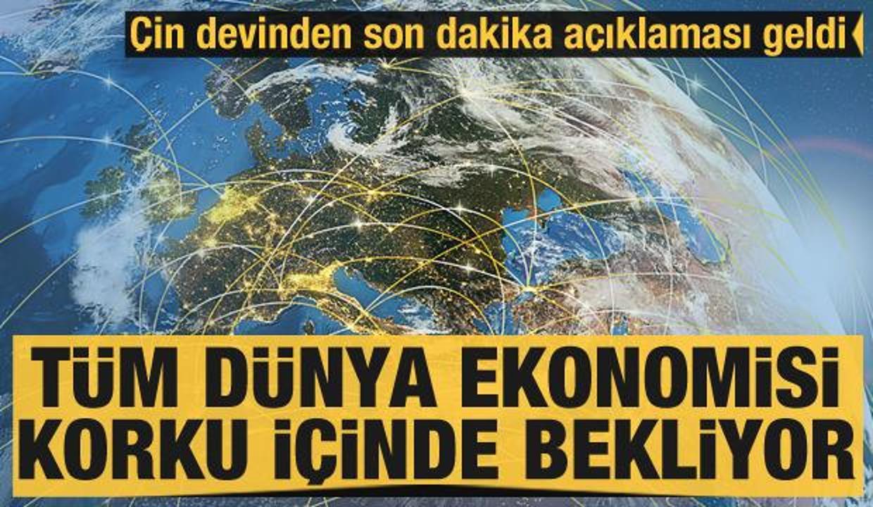 Tüm dünya ekonomisi korku içinde! Çin devi Evergrande'dan son dakika açıklaması geldi