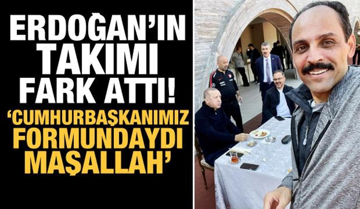 Cumhurbaşkanı Erdoğan'ın basketbol keyfi!