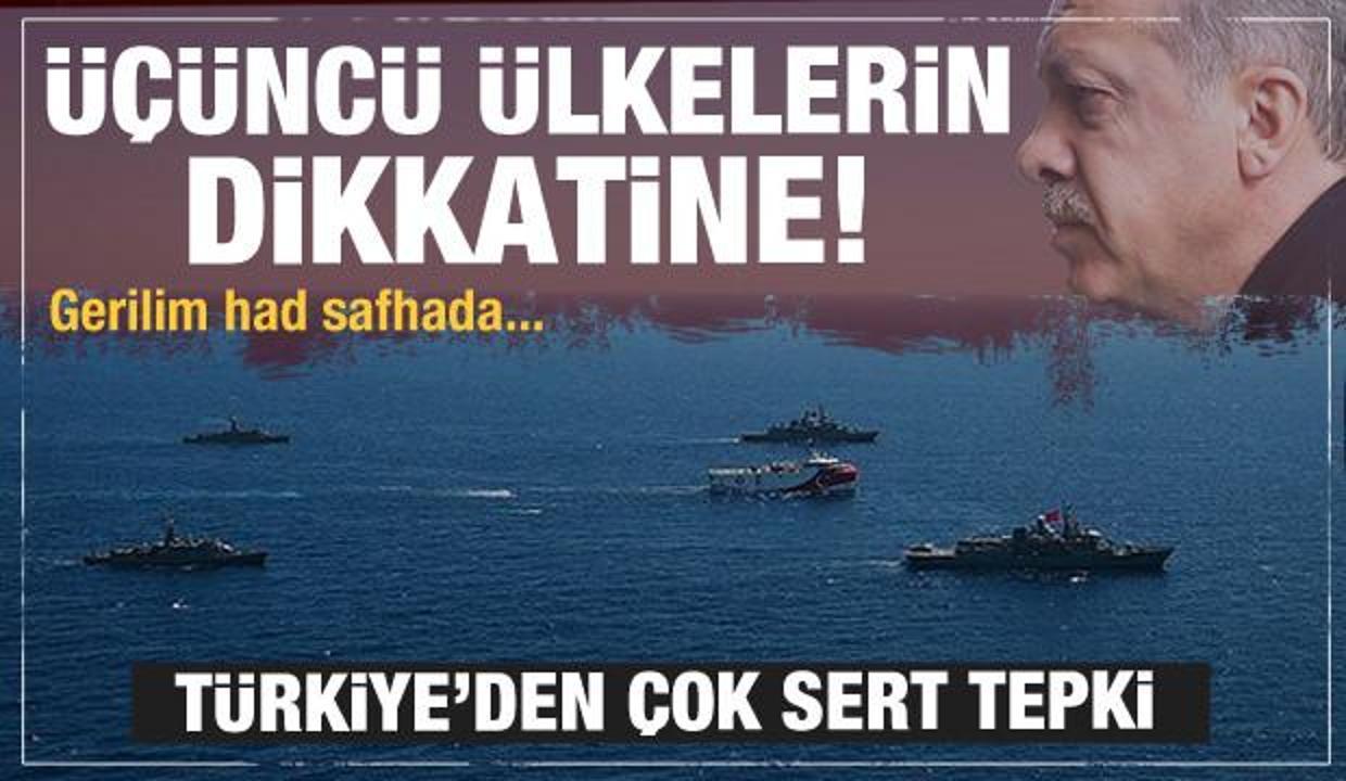 Η ένταση είναι υψηλή!  Σκληρή δήλωση της Τουρκίας: Προσοχή στις τρίτες χώρες!