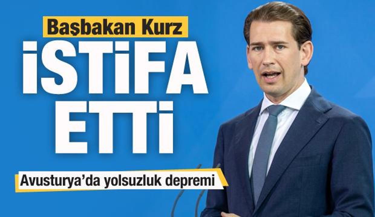 Avusturya'da deprem! Başbakan Sebastian Kurz istifa etti