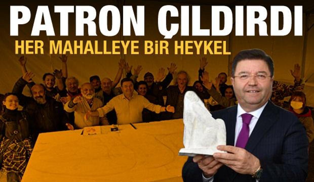 CHP'li Maltepe belediyesinden 'her mahalleye bir heykel' hamlesi