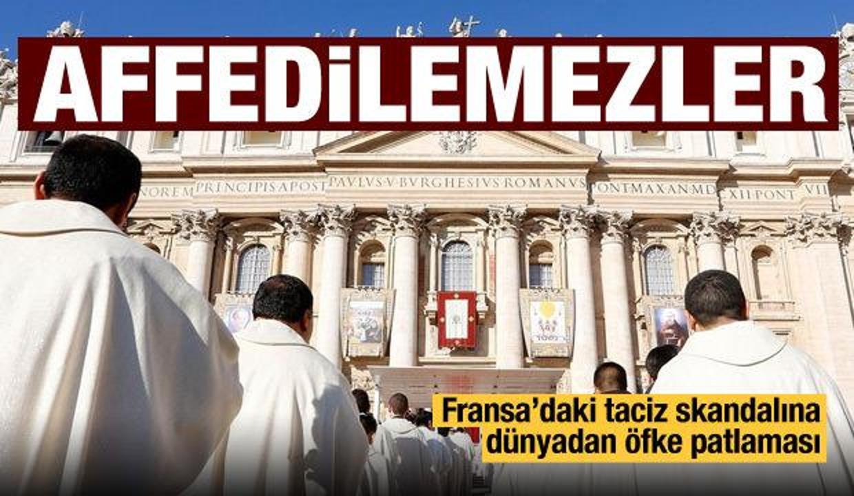 Fransız kiliselerindeki çocuk istismarı Avrupa'nın manşetlerinde