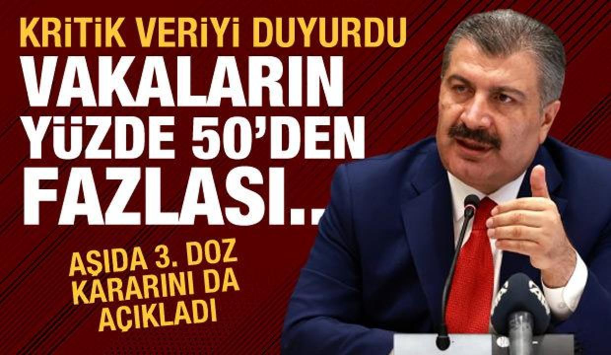 Son dakika haberi: Bilim Kurulu sonrası Sağlık Bakanı Koca'dan açıklama