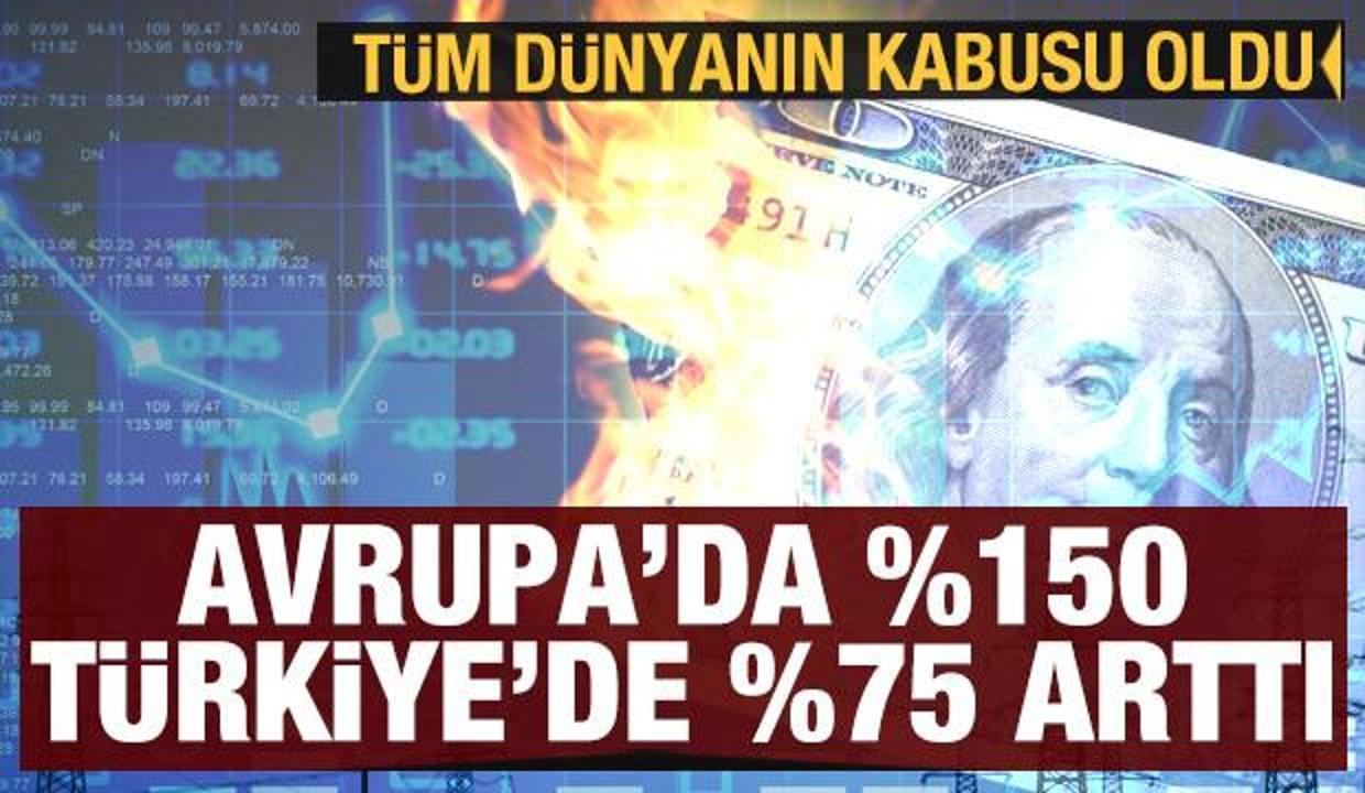 Tüm dünyanın kabusu oldu! Elektrik Avrupa'da yüzde 150, Türkiye'de yüzde 75 arttı