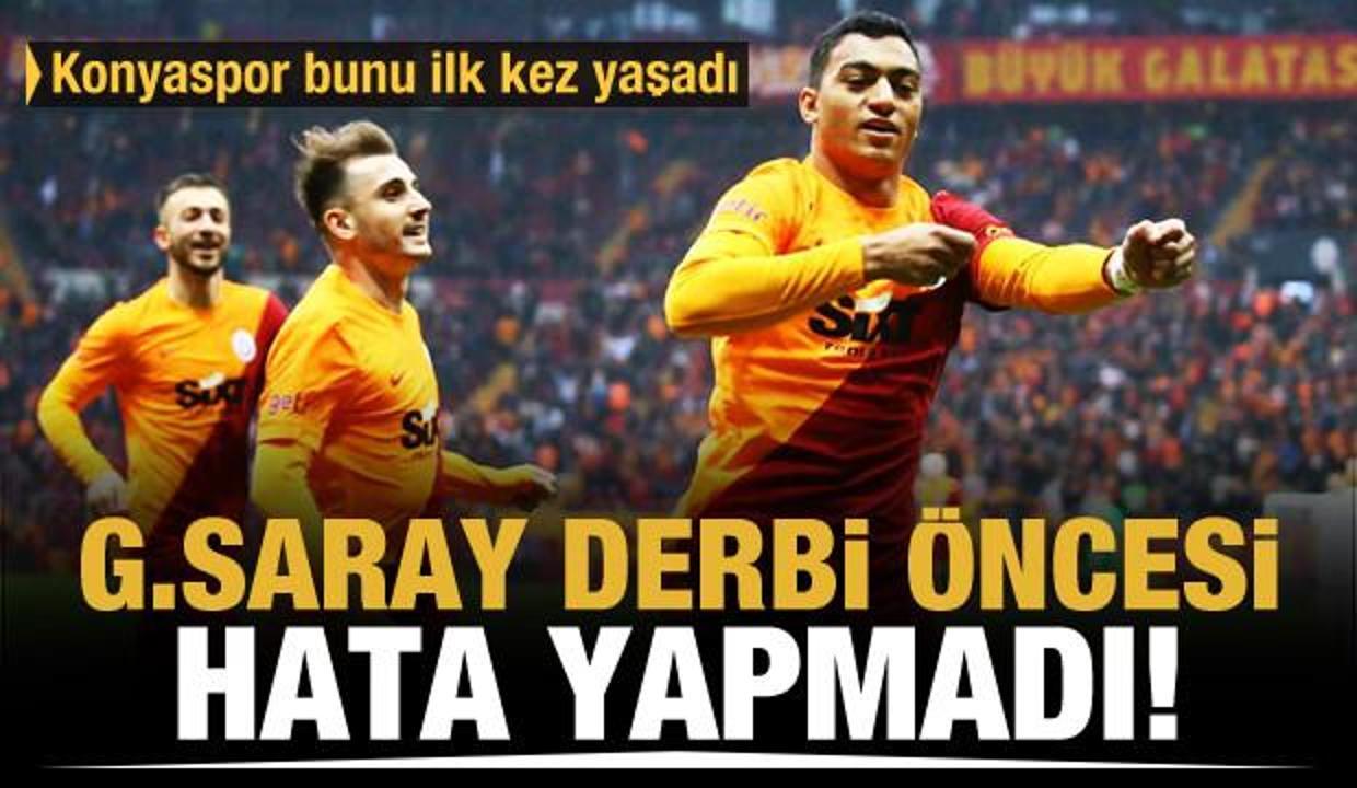 Galatasaray derbi öncesi hata yapmadı!