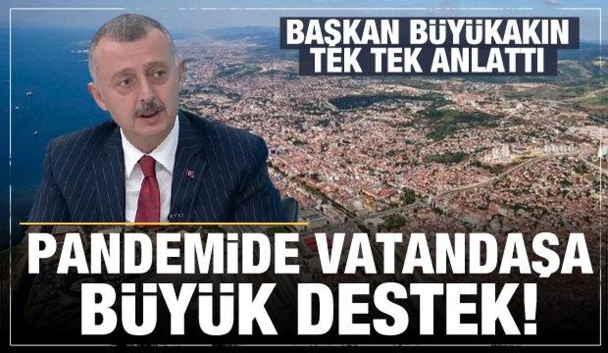 Başkan Büyükakın Kocaeli'ndeki hizmetleri tek tek anlattı