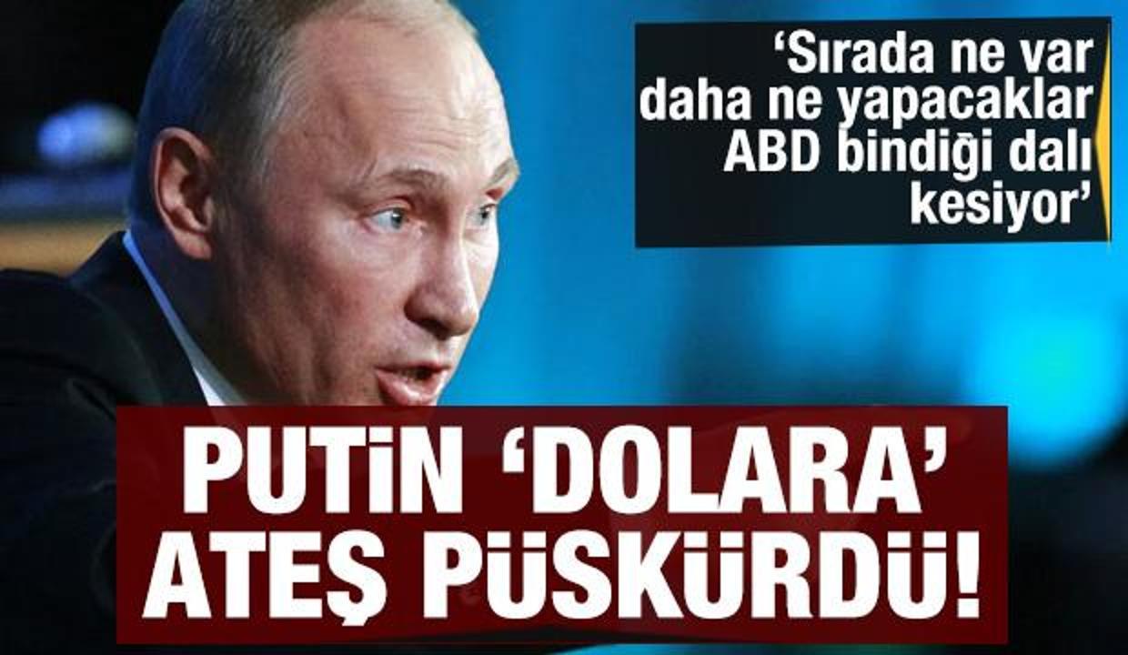 Putin dolara ateş püskürdü! Sırada ne var? ABD bindiği dalı kesiyor