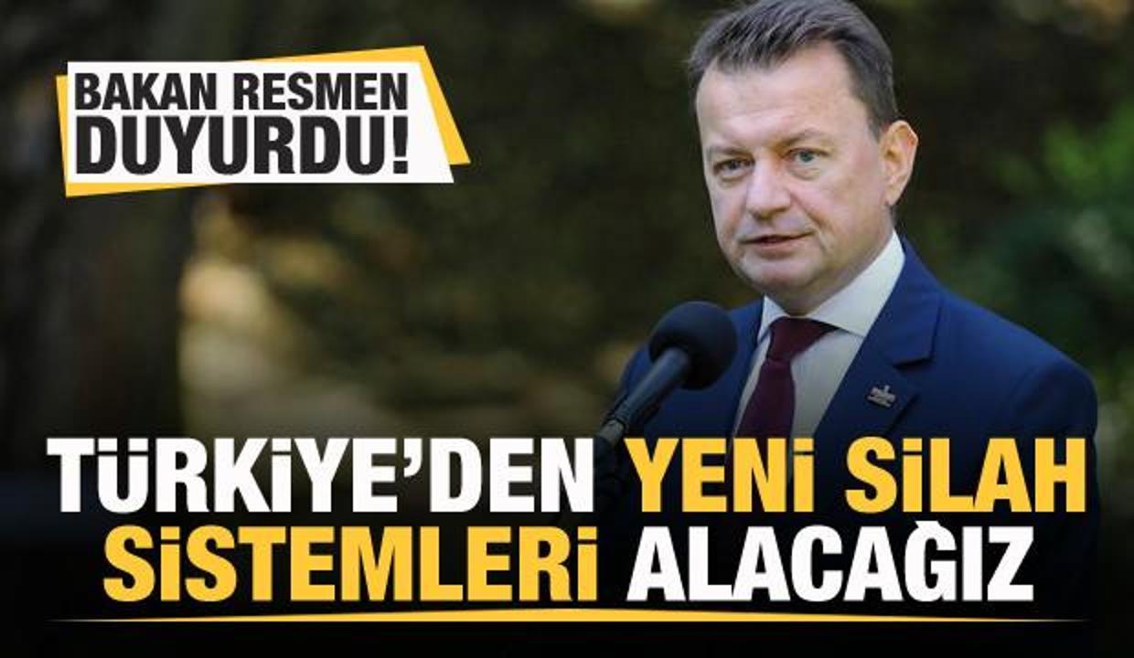 Resmen açıklandı: Türkiye'den yeni silah sistemleri alacağız