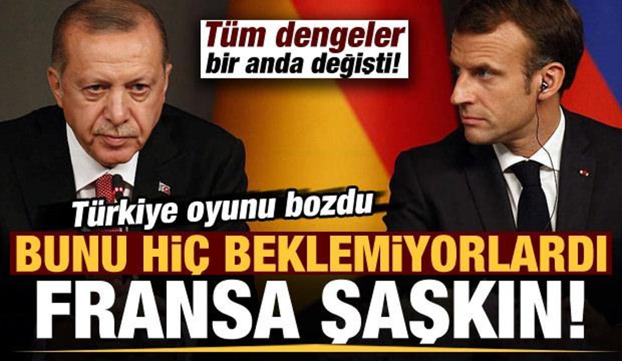 Son dakika: Türkiye oyunu bozdu! Fransa şaşkın, bunu hiç beklemiyorlardı...