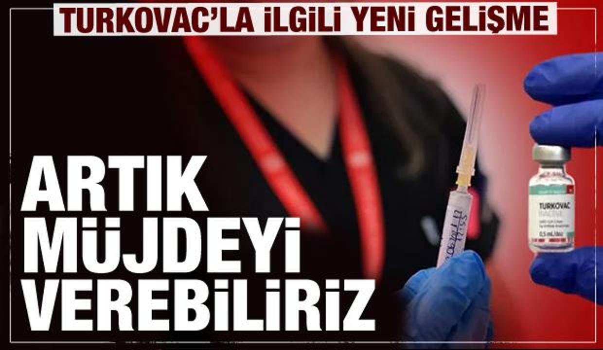 Yerli aşı Turkovac'la ilgili Başhekim'den son dakika müjdesi