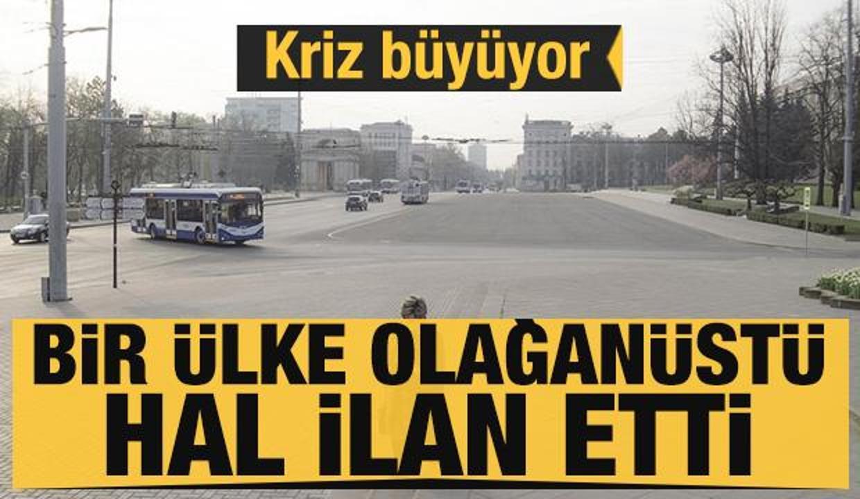 Doğalgaz krizinde yeni gelişme: Moldova olağanüstü hal ilan etti