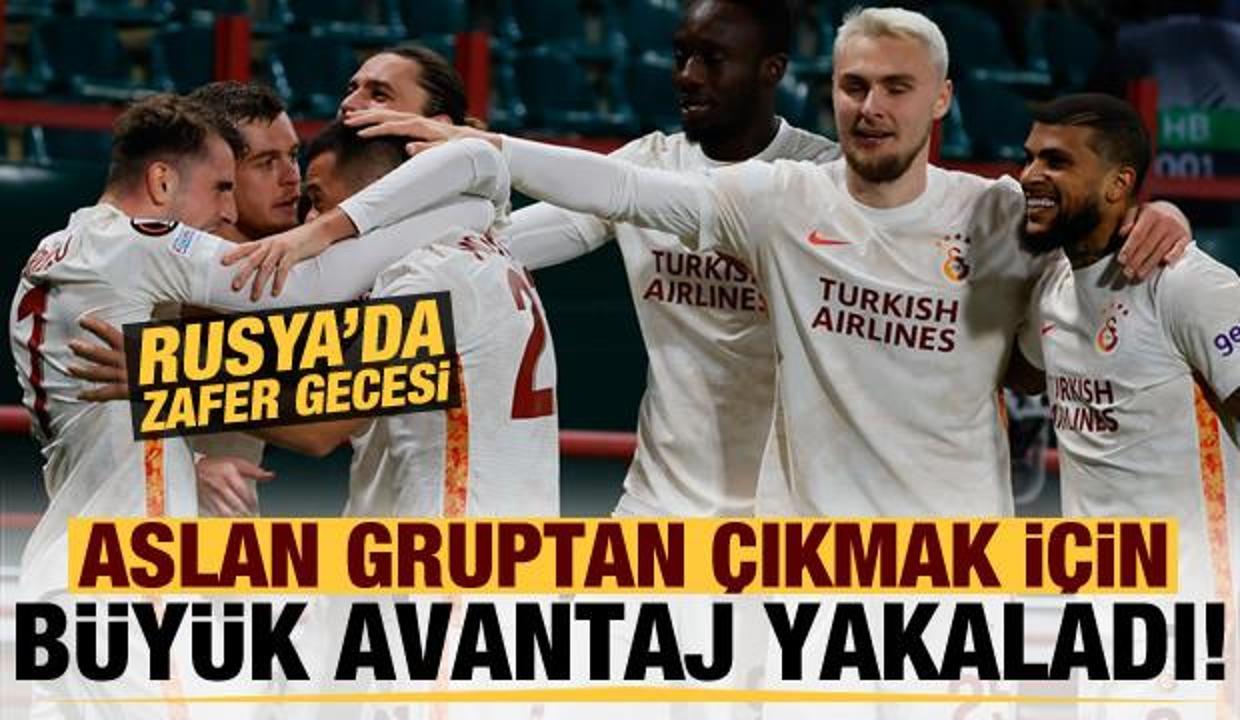 Galatasaray Rusya'dan lider döndü!