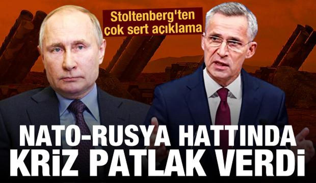 Rusya, NATO misyonunu askıya aldı! Stoltenberg'ten çok sert açıklama