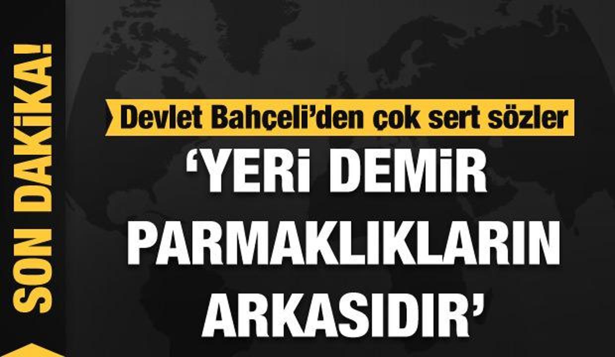 Son Dakika: Bahçeli'den Kılıçdaroğlu'na sert tepki