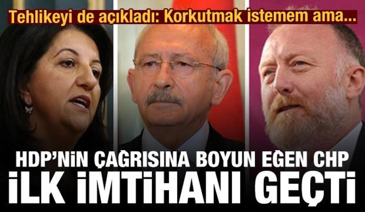 HDP'nin çağrısına boyun eğen CHP, ilk imtihanı geçti
