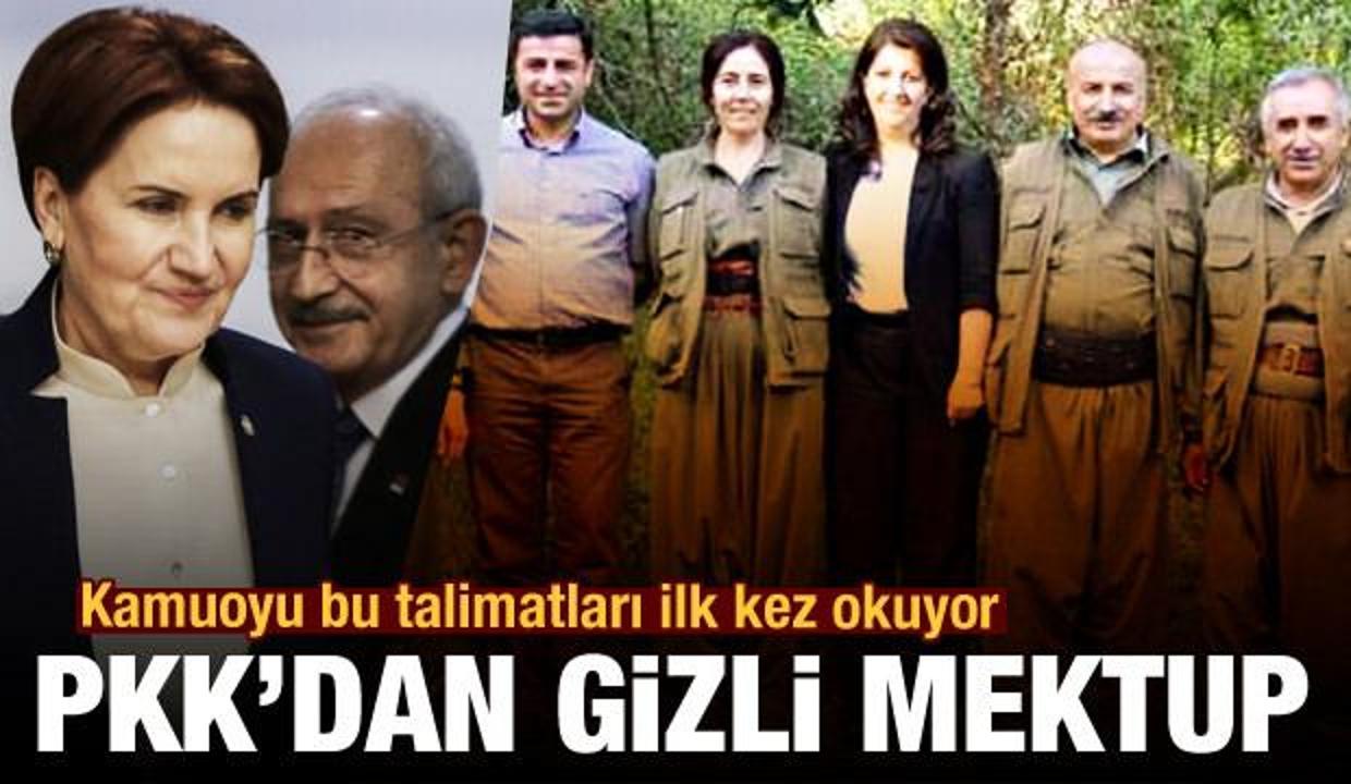 Son Dakika: PKK'dan HDP'ye gizli mektup! Kamuoyu bu talimatları ilk kez okuyor