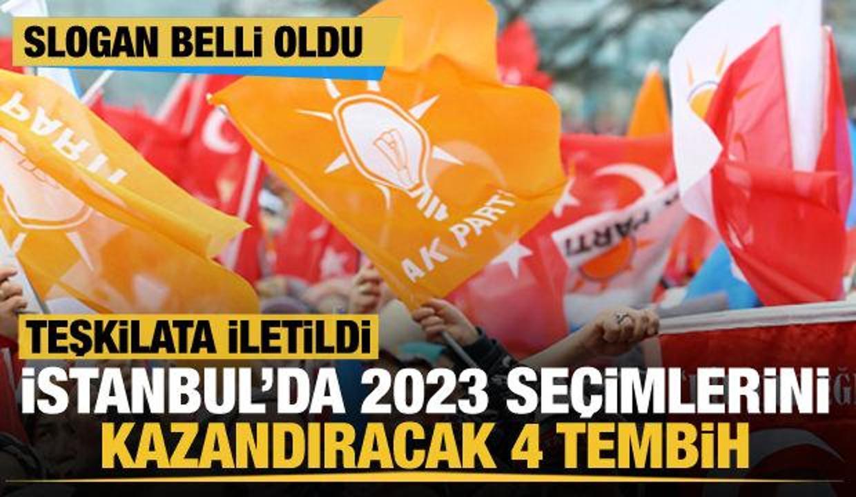 AK Parti teşkilatı sıkı hazırlanıyor! İstanbul’da 2023 seçimlerini kazandıracak 4 tembih