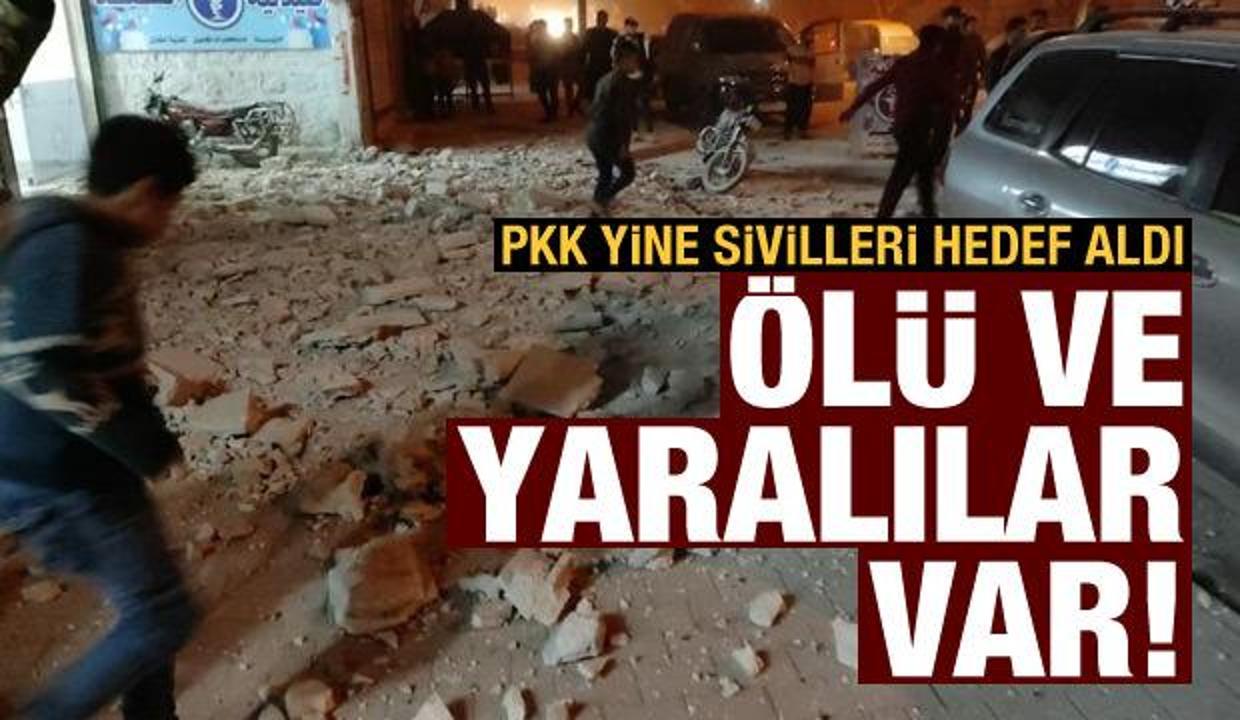 PKK Afrin'de sivillere saldırdı: 3 ölü, 15 yaralı
