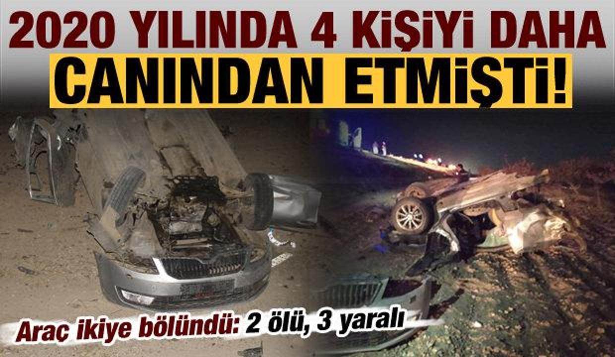 Şanlıurfa'da feci kaza: 2 ölü, 3 yaralı! Aynı otomobil 4 kişinin ölümüne daha neden olmuş