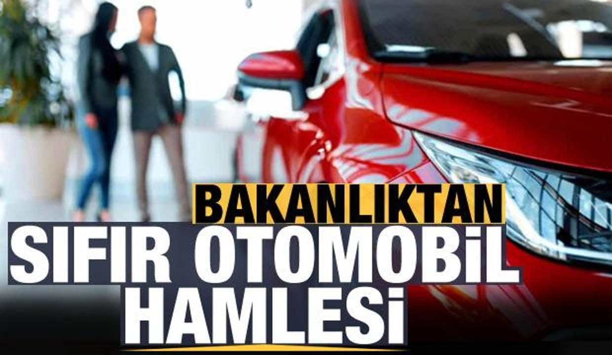 Ticaret Bakanlığı'ndan ithal otomobil genelgesi