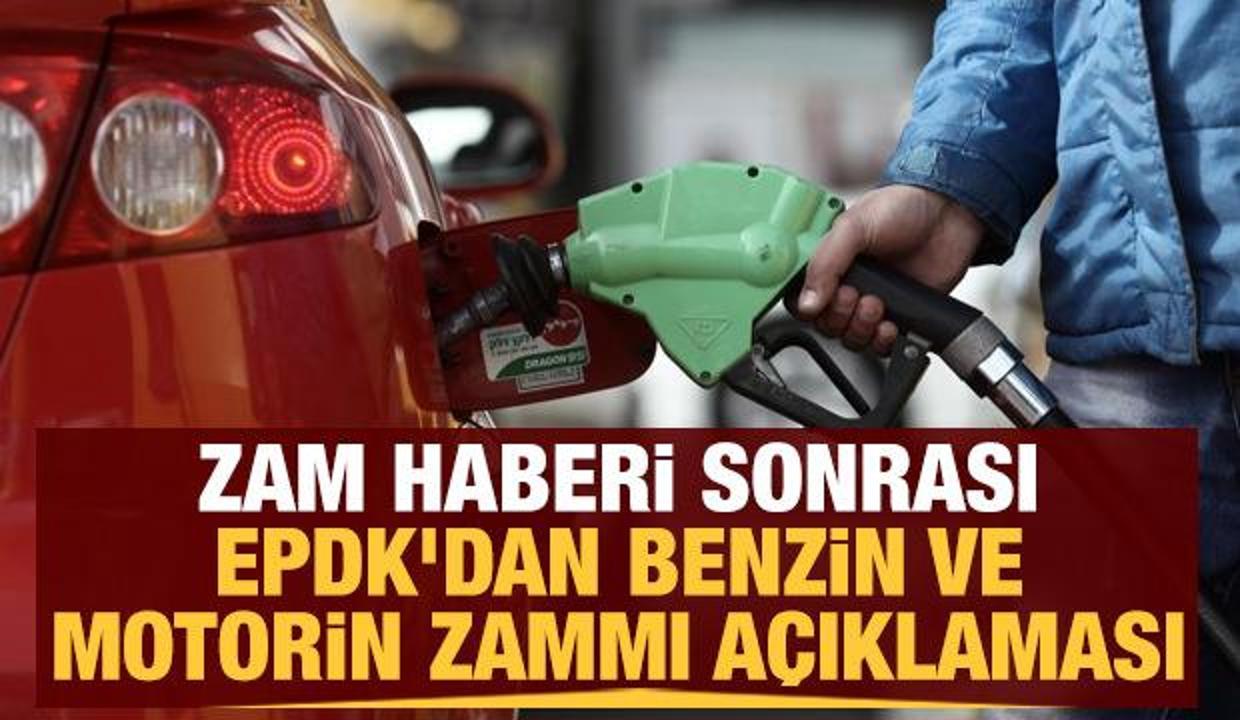 EDPK'dan son dakika benzin ve motorin zammı açıklaması