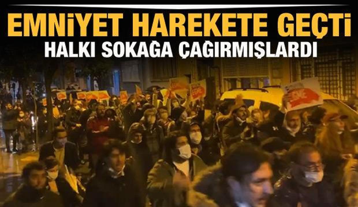 Emniyet harekete geçti: Halkı sokağa çağıran hesaplar hakkında yasal işlem!