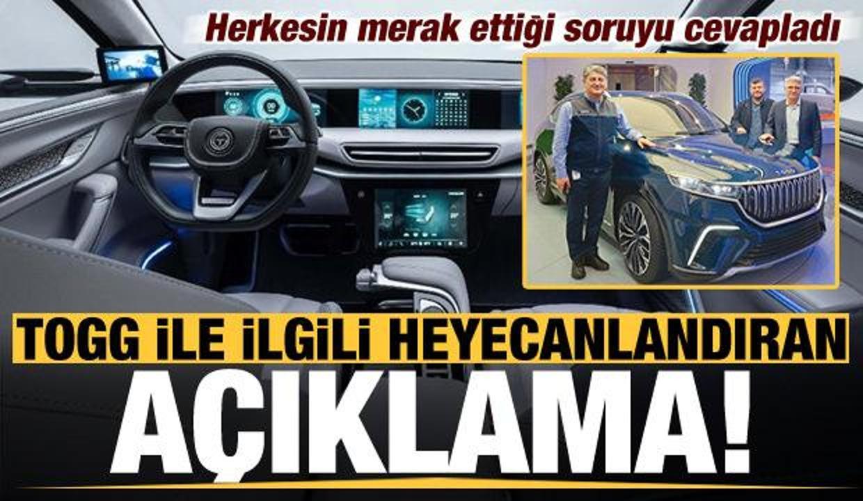 Son dakika: Yerli otomobil ile ilgili heyecanlandıran açıklama!