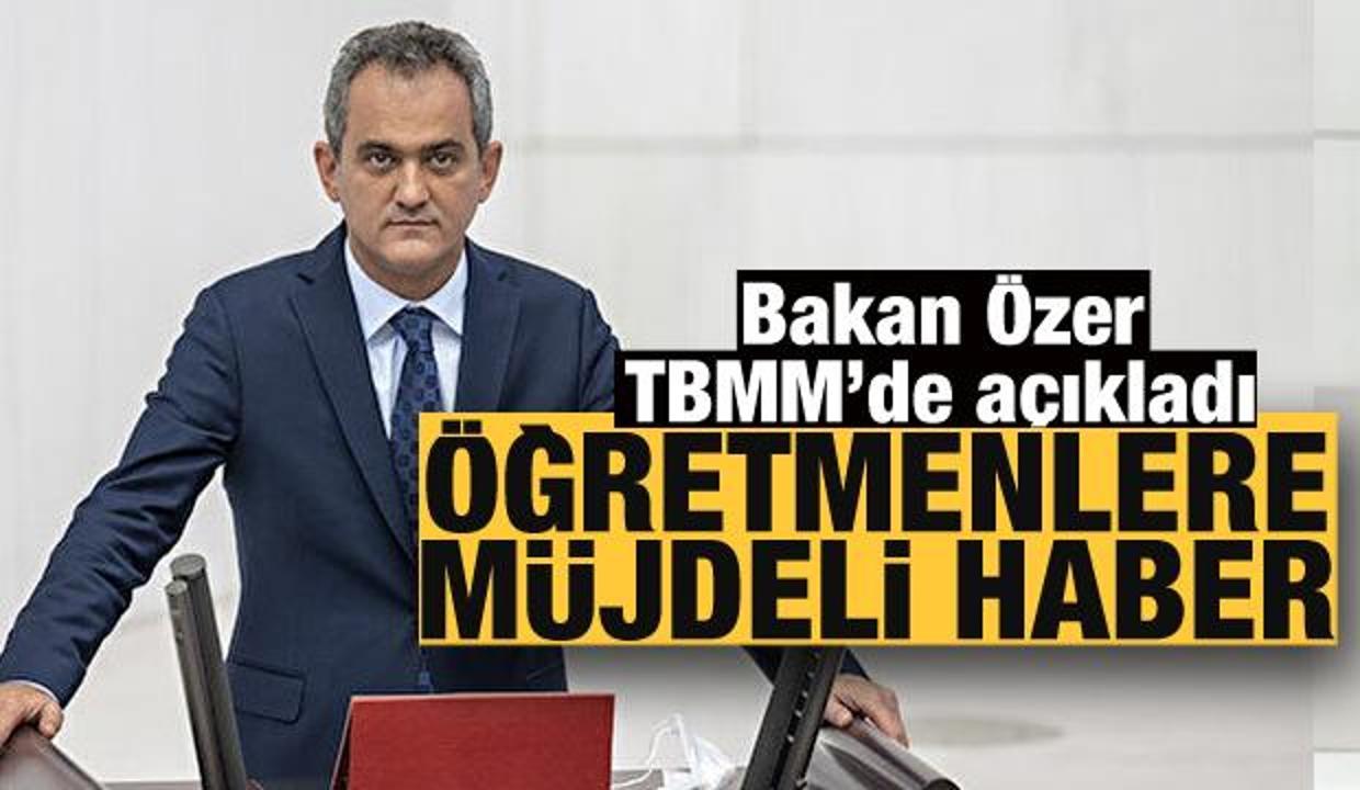 bakan ozer den son dakika ogretmenlik meslek kanunu aciklamasi guncel haberleri