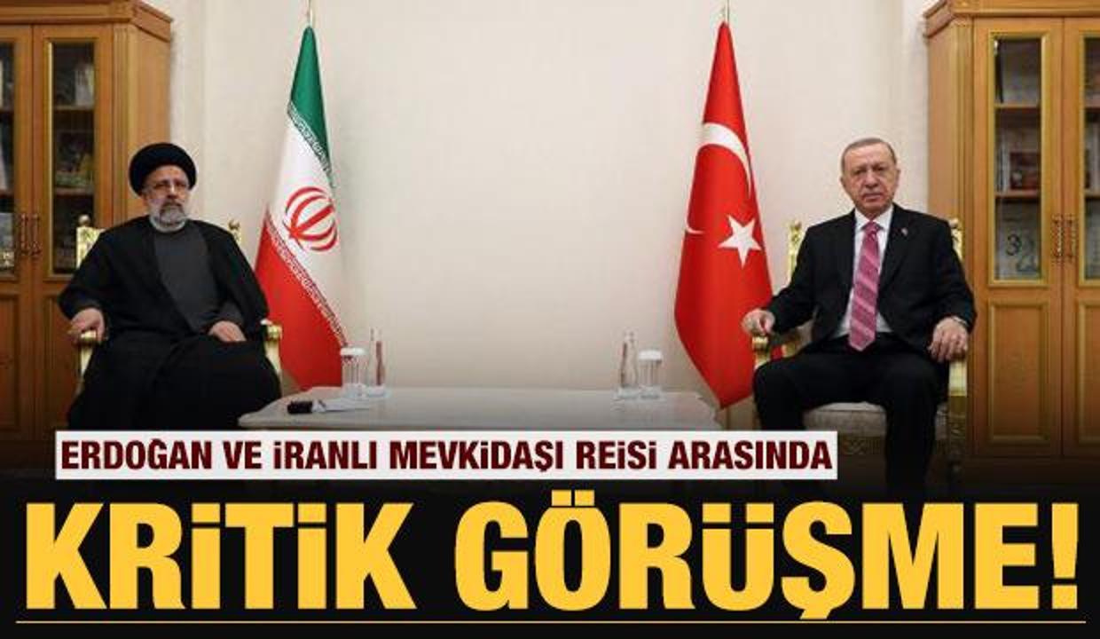 Son dakika: Başkan Erdoğan ve İran Cumhurbaşkanı arasında kritik görüşme!