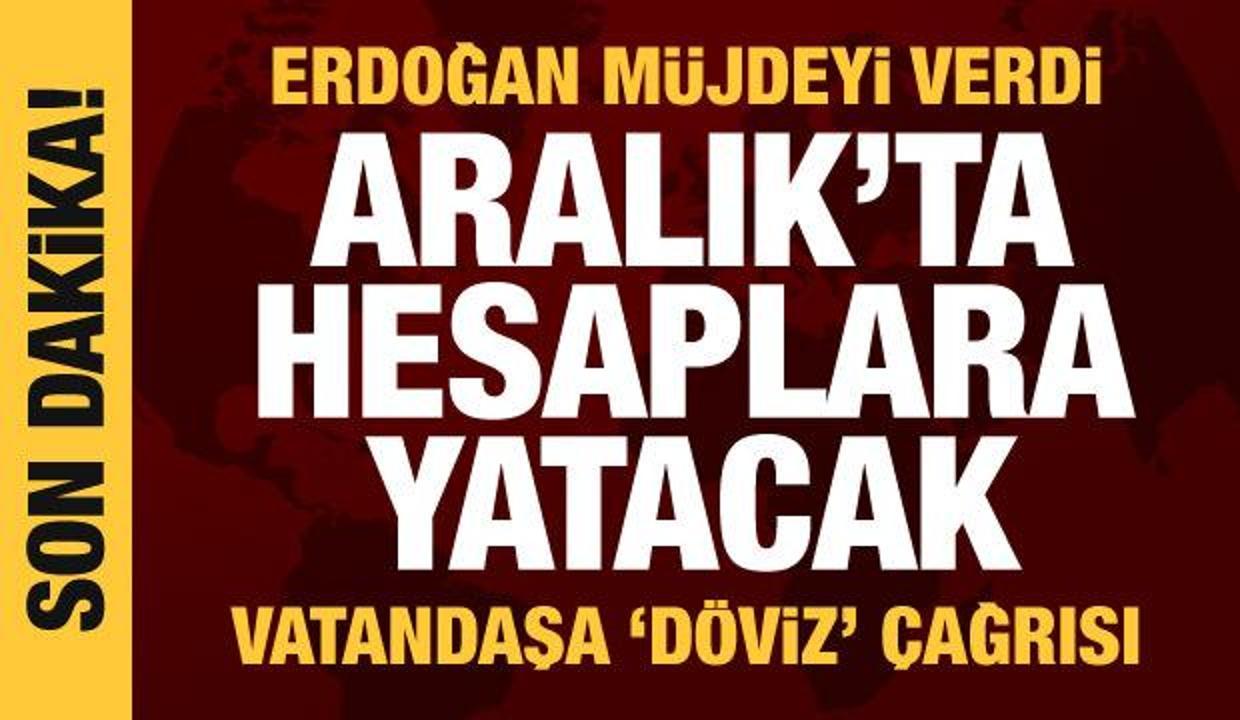 Son dakika haberi: Cumhurbaşkanı Erdoğan'dan çiftçi ve vatandaşa müjde!