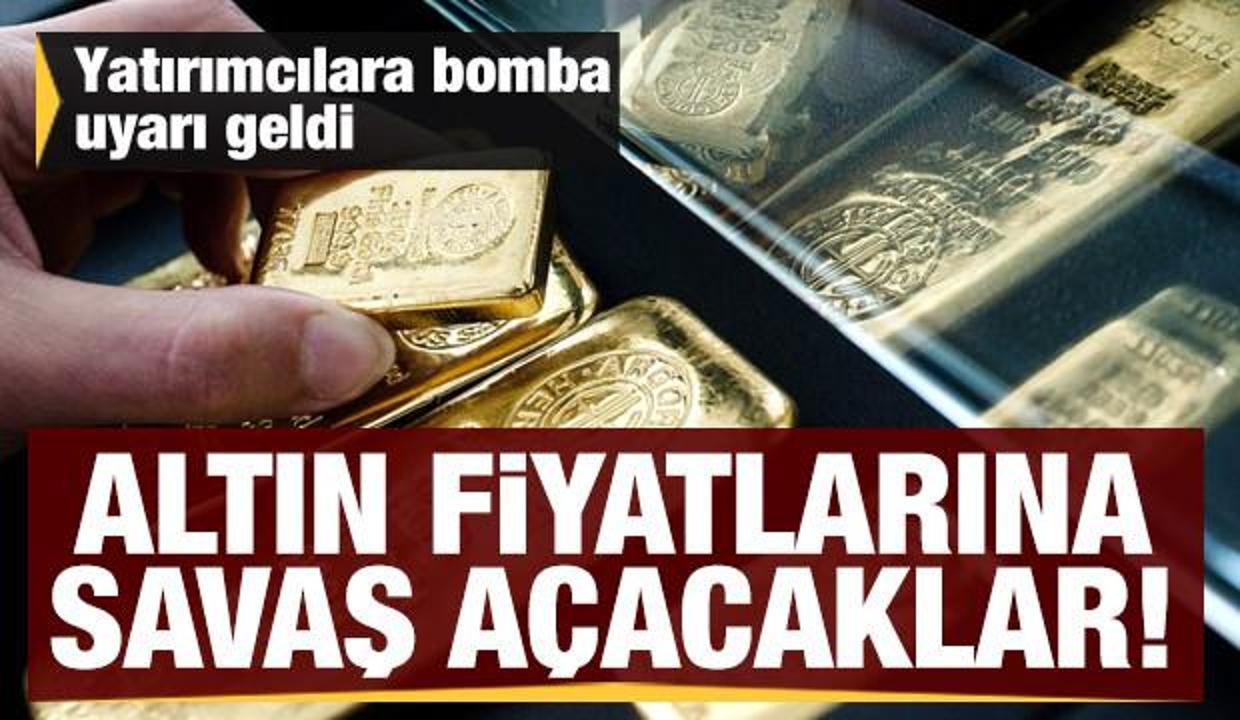 İslam Memiş'ten yatırımcılara bomba uyarı: Altın fiyatlarına savaş açacaklar
