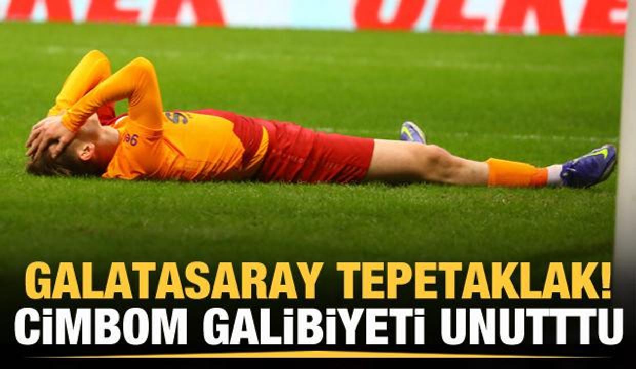 Galatasaray tepetaklak! Paşa 3 puana uzandı