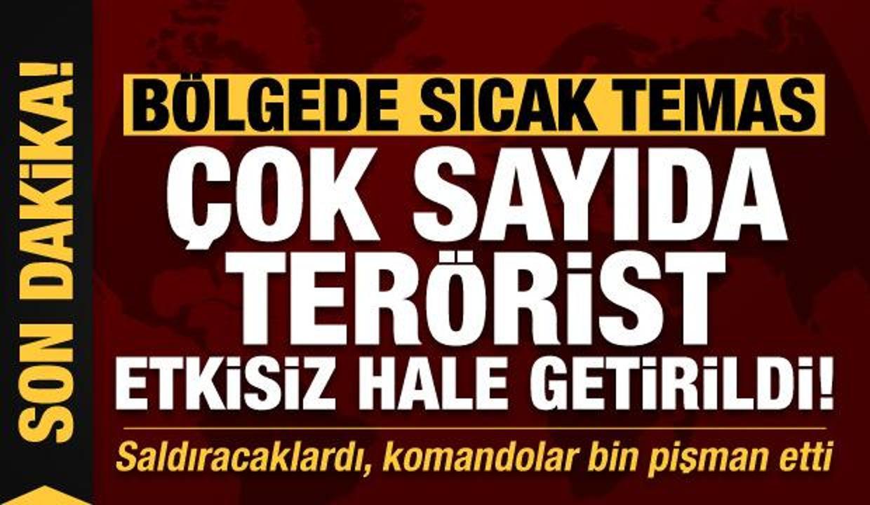 Son dakika: Bölgede sıcak temas! MSB duyurdu, çok sayıda terörist etkisiz hale getirildi..