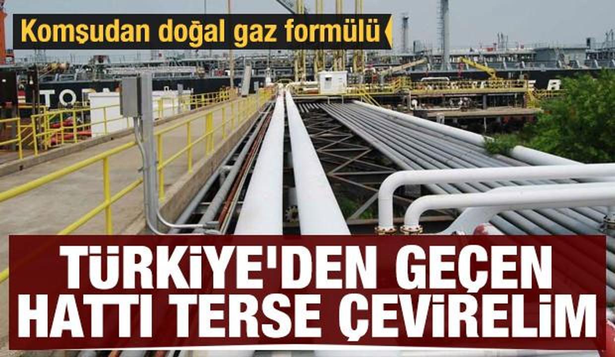 Τοπικός τύπος φυσικού αερίου: Αντιστρέψτε την κατεύθυνση της γραμμής που διέρχεται από την Τουρκία