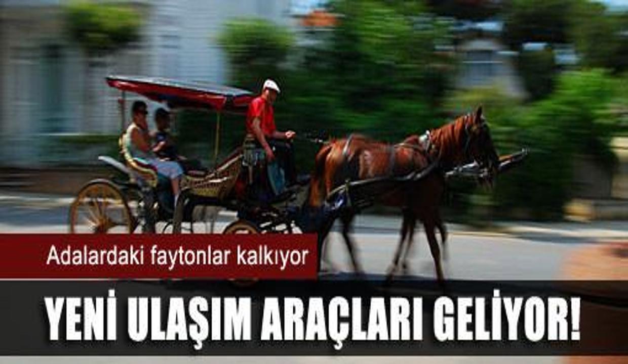 Adaların simgesi faytonlar kaldırılıyor!