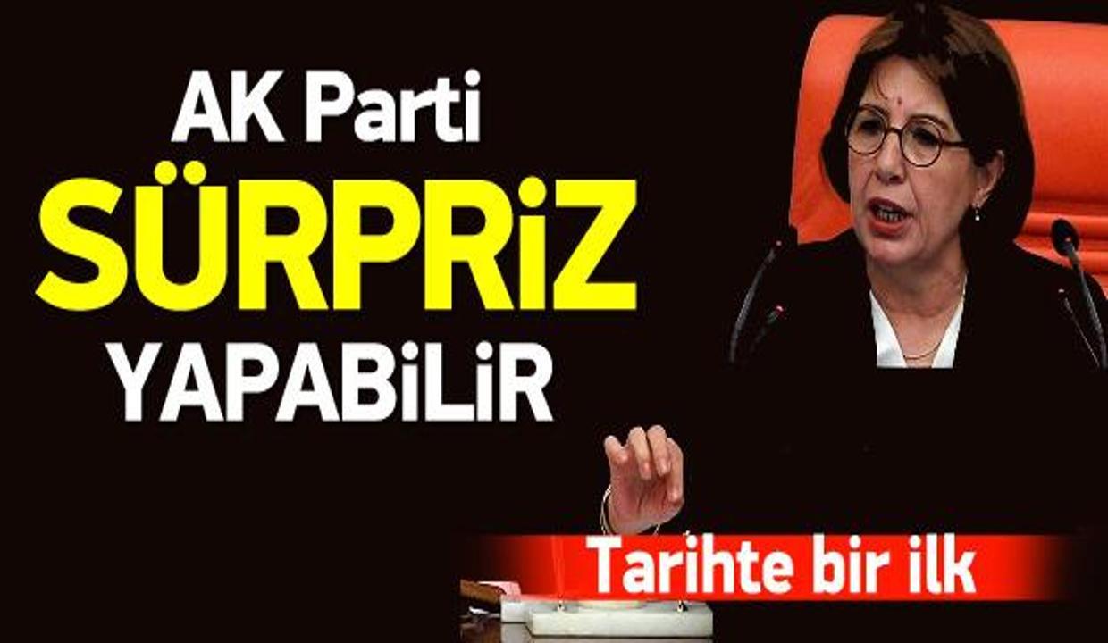 AK Parti Meclis Başkanlığı'nda sürpriz yapabilir