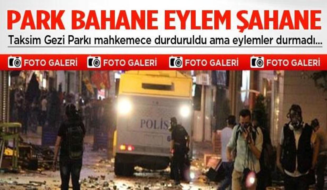 Gezi Parkı bahane oldu Türkiye karıştı