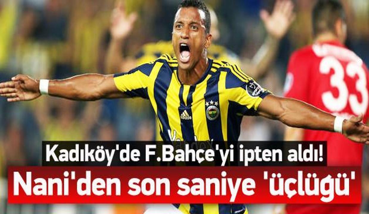Kadıköy'de son saniye üçlüğü