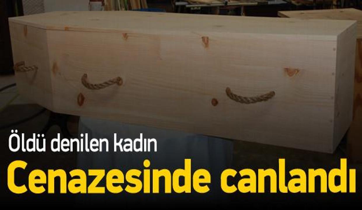 'Öldü' denilen kadın kendi cenazesinde uyandı!