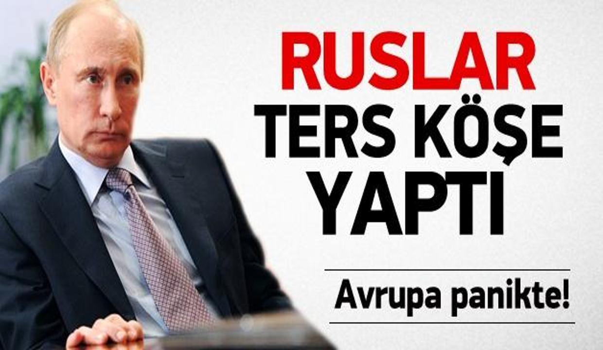Ruslar ters köşe yaptı! AB ülkeleri panikte