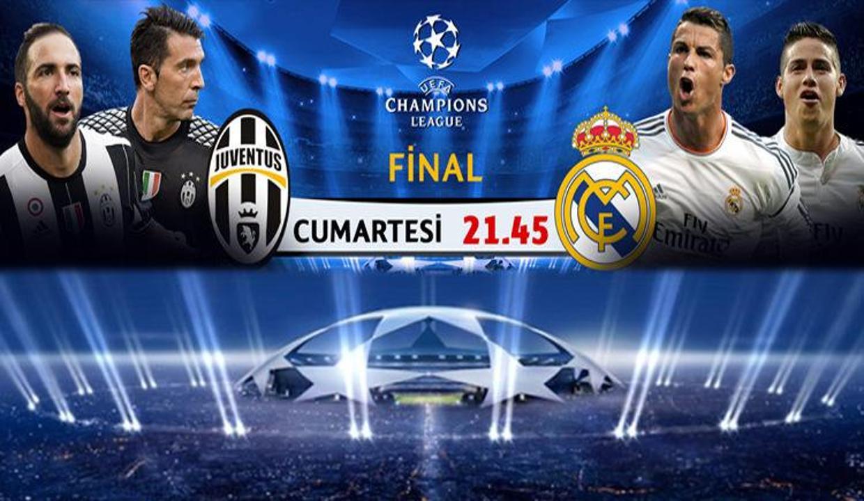 Juventus Real Madrid ne zaman saat kaçta? Şampiyonlar ligi finali