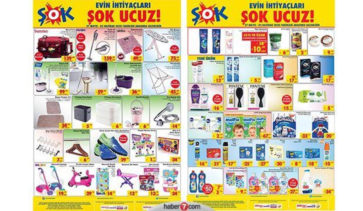 ŞOK 31 Mayıs aktüel ürünler kataloğu Temizlik ürünleri ve elektrikli