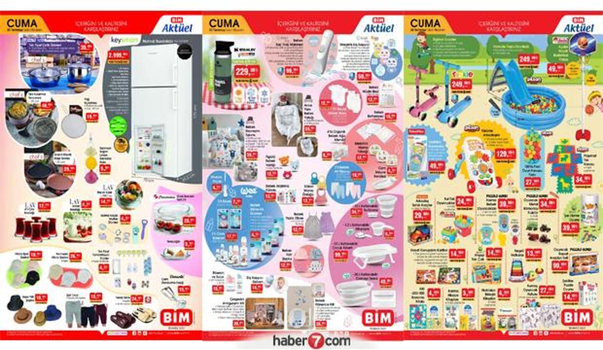 BİM 30 Temmuz Aktüel Kataloğu! Stanley termos, züccaciye ve bebek bakım