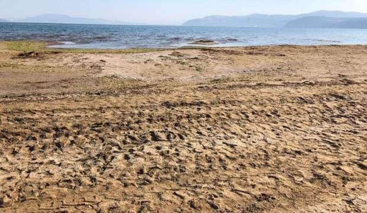 Eğirdir Gölü�nde çekilmeler 50 metreyi aştı GÜNCEL Haberleri