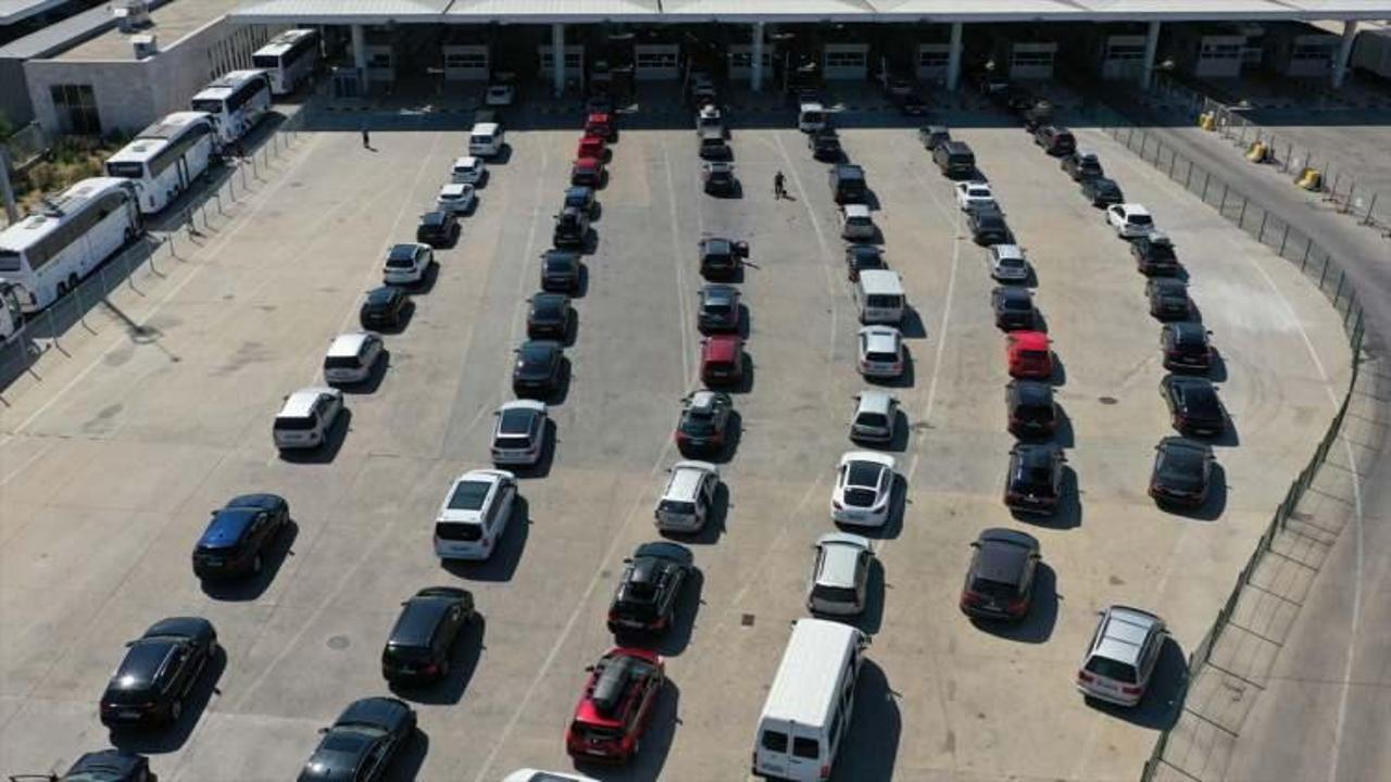 Gurbetçilerin dönüş yolculuğu başladı