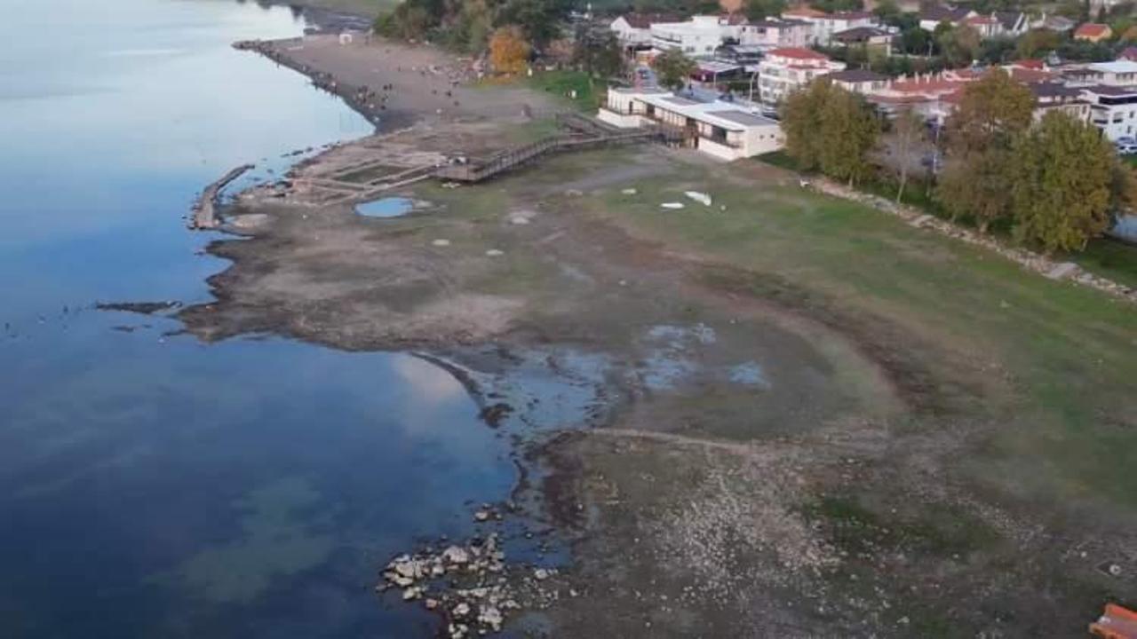 İznik'te ürküten manzara! Tam 350 metre…
