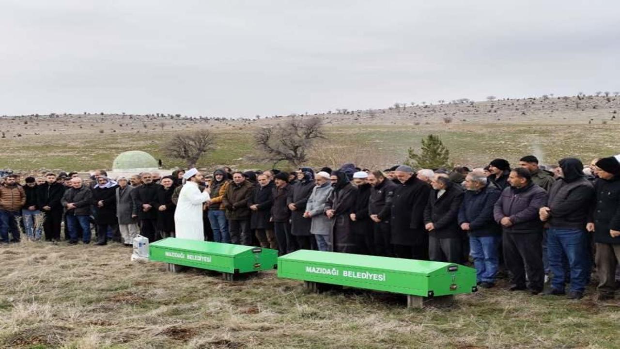 Mardin'de acı olay: Gölette cansız bedenleri bulunan 2 çocuk son yolculuğuna uğurlandı